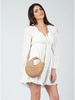 Lucca Couture Lucca 'Dahlia' Straw Bag