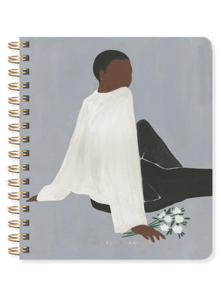 Fringe Studio White Sweater Non-Dated Weekly Planner