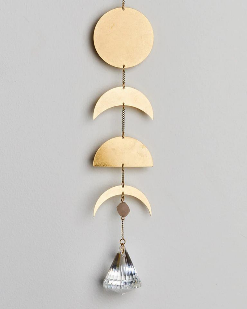 Scout Curated Wears Scout Suncatcher - Moon Phase/Moonstone