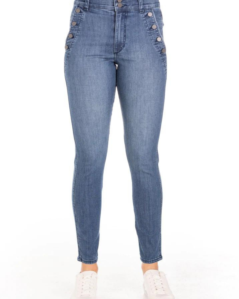 Articles of Society Articles of Society ‘Stella’ High Rise Skinny Jean in Bishop