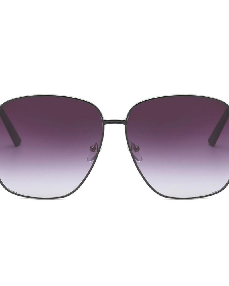 Cramilo Eyewear Metal Square Oversize Sunglasses