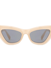 Cramilo Eyewear High Pointed Retro Cat Eye Sunglasses