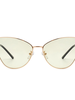 Cramilo Eyewear Oversize Large Retro Cat Eye Sunglasses