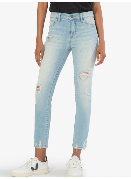 Kut from the Kloth ‘Reese’ High Rise Ankle Straight Jeans in Concise **FINAL SALE**