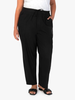 Kut from the Kloth Kut From The Kloth Black Smocked Drawcord Pant