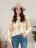 Lucca Couture Lucca ‘Megan’ Plaid Sweater