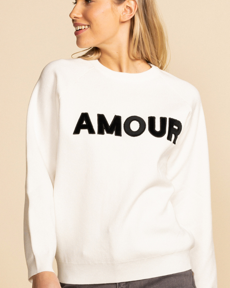 Pink Martini Collection Pink Martini 'Amour' Sweater