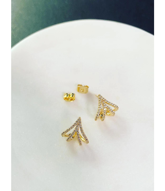 Must Have Earrings | Pave Cage Lavish