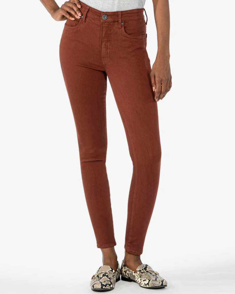 Kut from the Kloth Kut from the Kloth 'Mia' Toothpick Skinny Jeans in Nutmeg