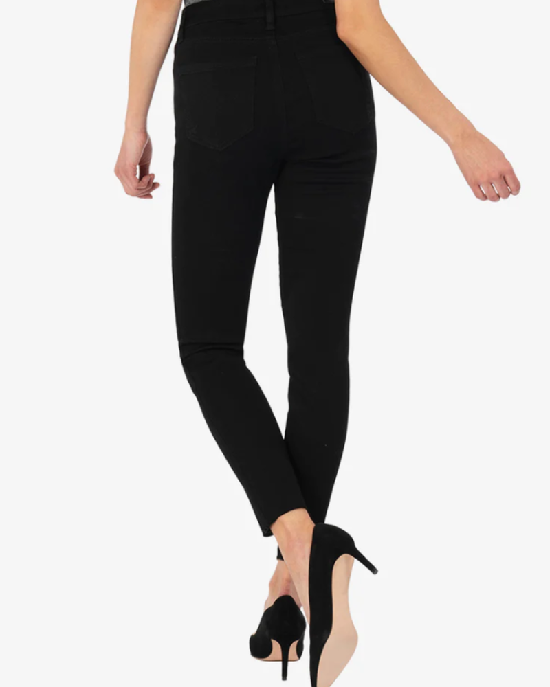 Kut from the Kloth Kut from the Kloth 'Donna' Fab Ab High Rise Ankle Jeans in Black
