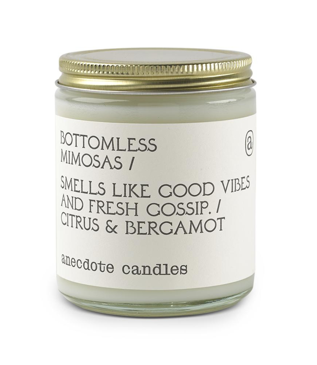 Anecdote ‘Bottomless Mimosas’ Citrus & Bergamont Candle 7.8 oz
