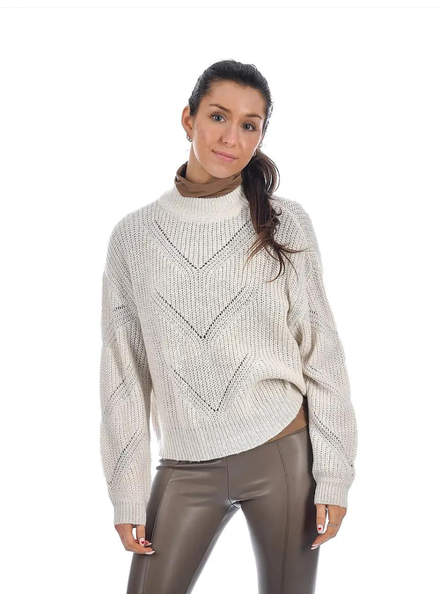 RD Style 'Joelle' Mossy Mockneck Sweater