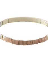 Scout Curated Wears Good Karma Ombre Bracelet - Joy & Kindness Ivory/Silver