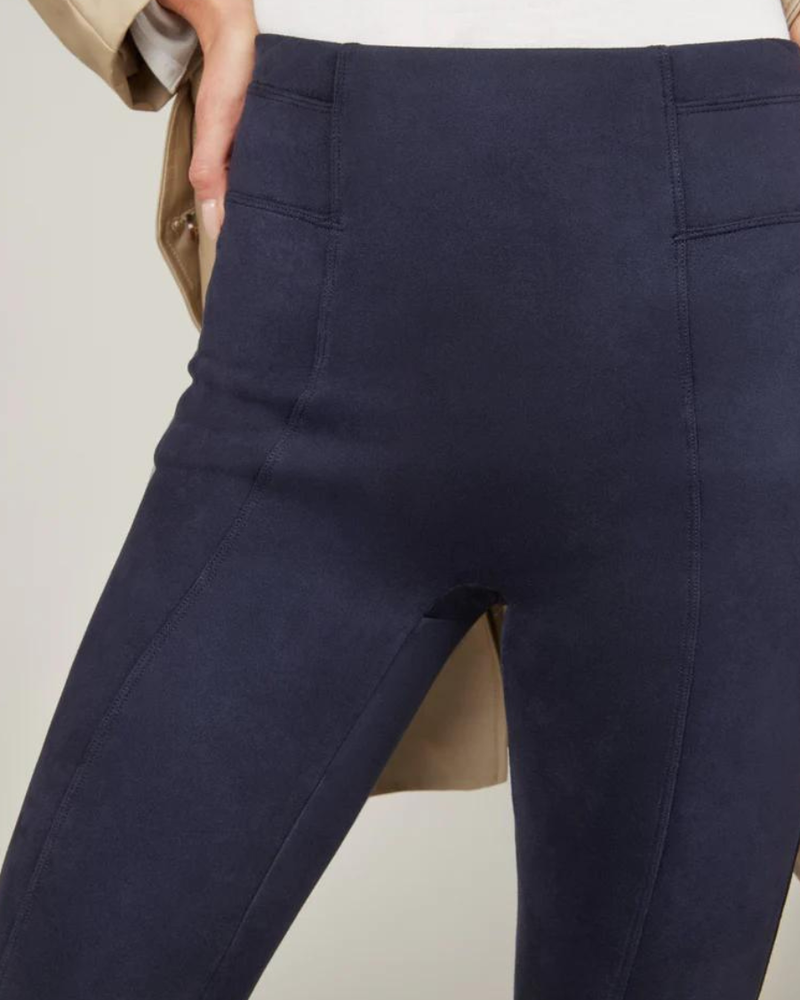Spanx Spanx Faux Suede Leggings | Classic Navy