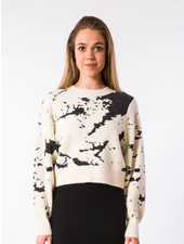 Kerisma Ecru/Black ‘Carrara’ Sweater