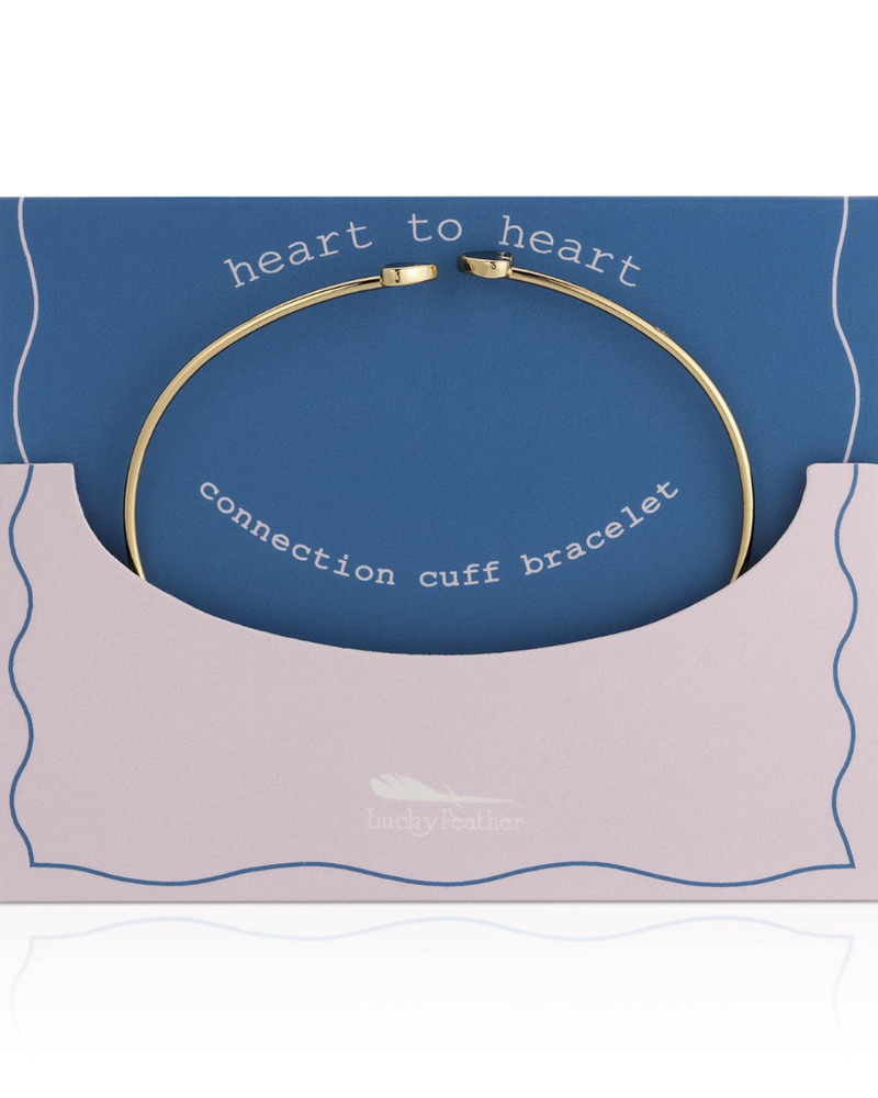 Lucky Feather Lucky Feather Connection Cuff | Heart To Heart