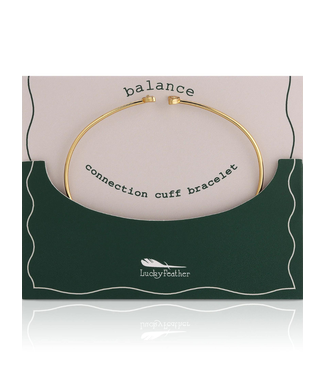 Lucky Feather Connection Cuff | Balance