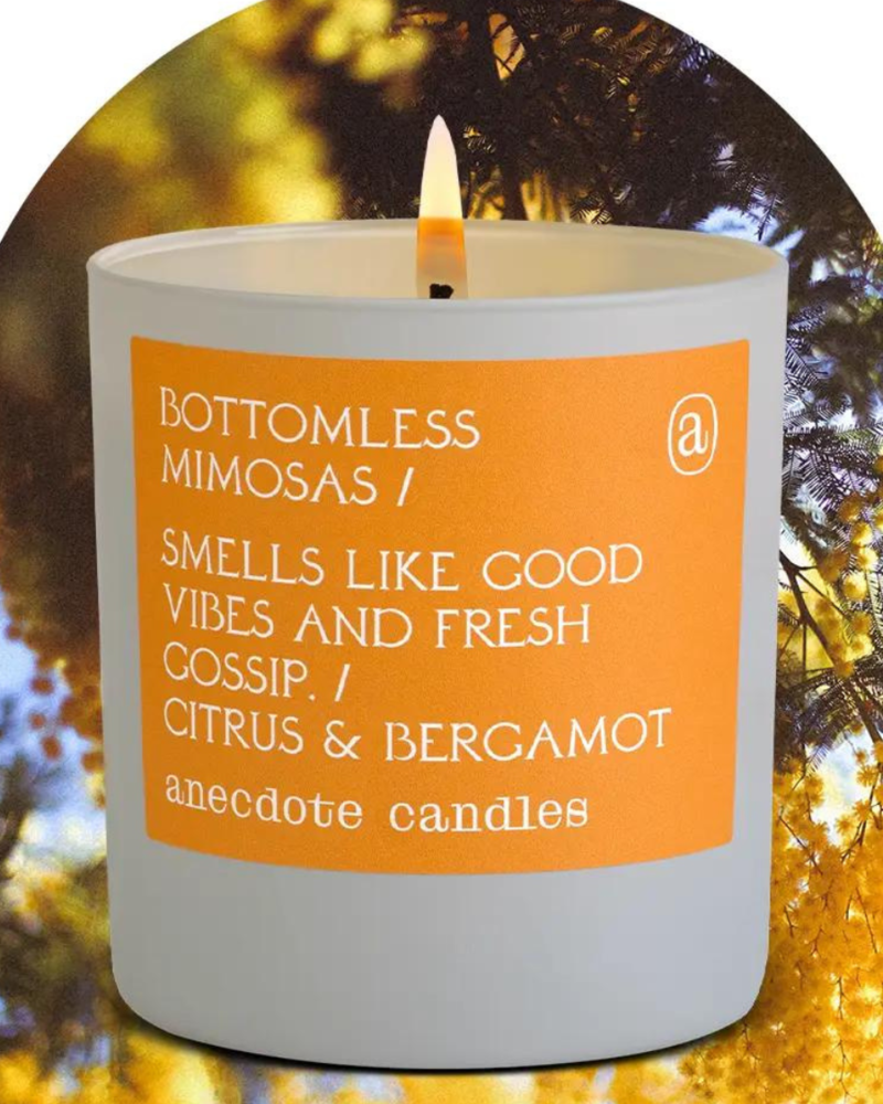 Anecdote Candles Anecdote ‘Bottomless Mimosas’ Citrus & Bergamot Boxed Candle 9 oz