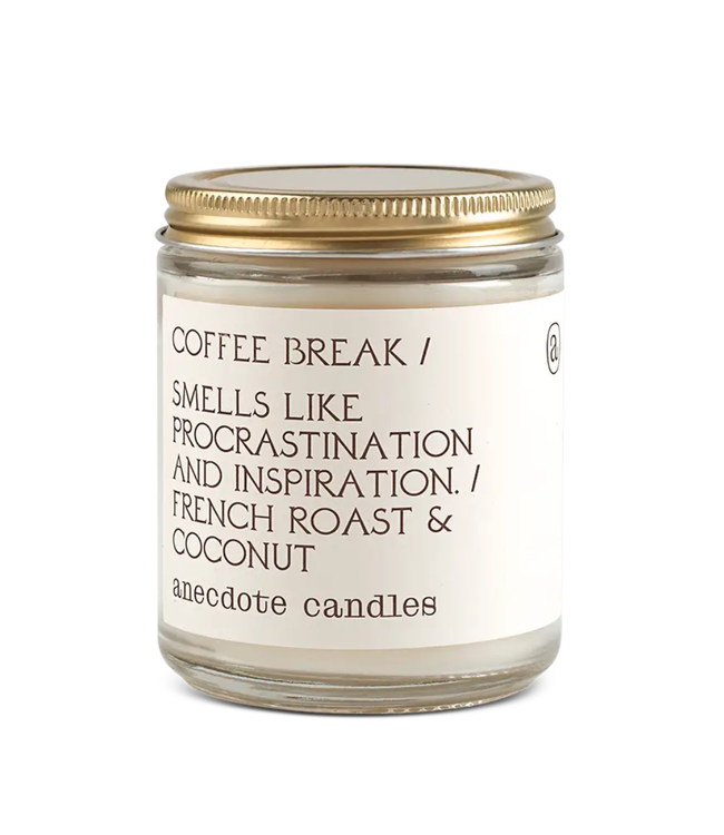 Anecdote ‘Coffee Break’ French Roast & Coconut Candle 7.8 oz
