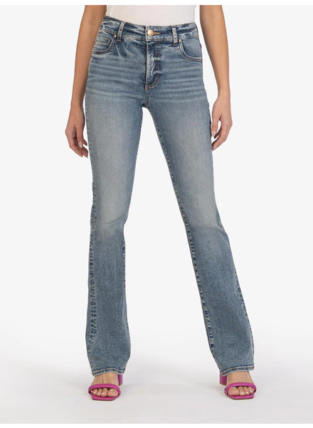 Kut from the Kloth 'Natalie' High Rise Fab Ab Bootcut in Cracking