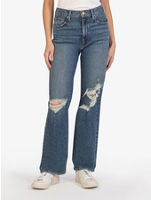 Kut from the Kloth 'Sienna' High Rise Wide Leg Jeans in Continuous