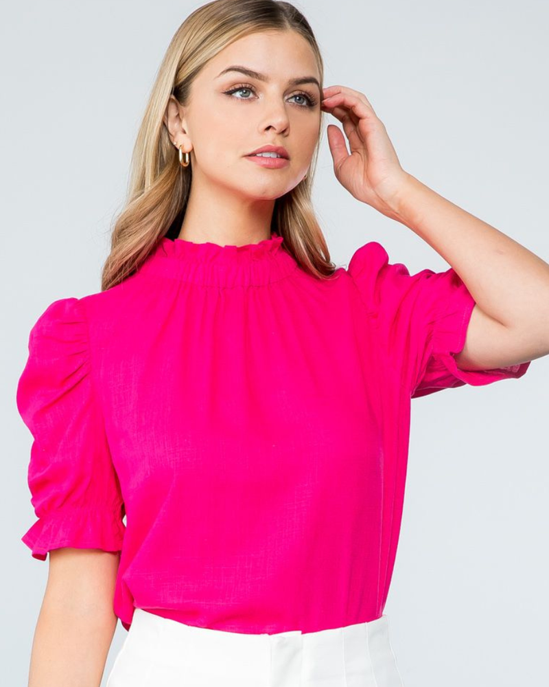 THML THML Magenta 'Creamsicle' Top