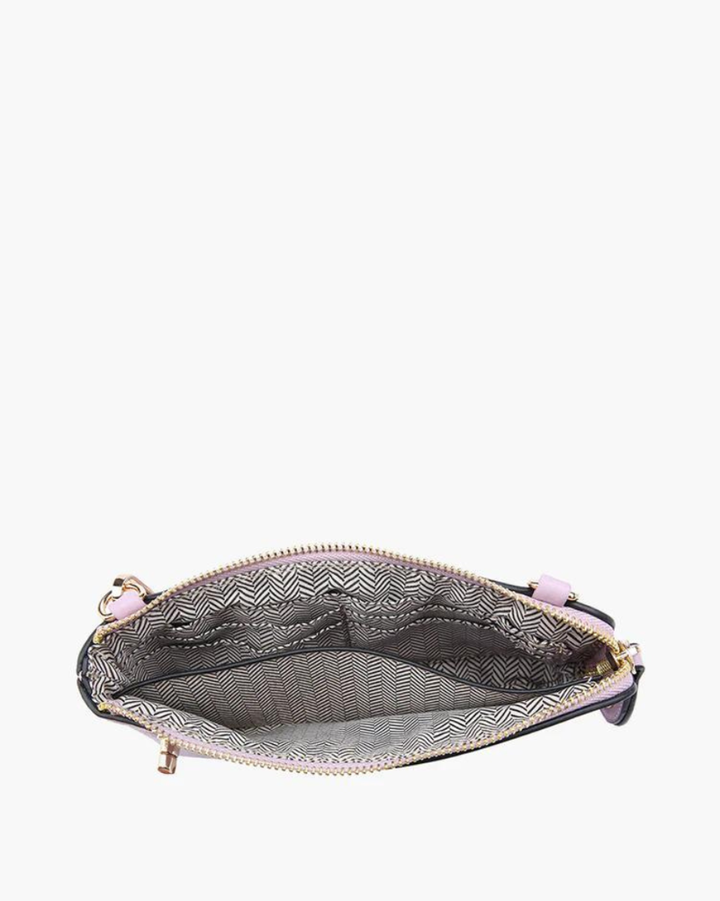 Jen & Co. Jen & Co. 'Kendall' Snake Snapper Convertible Crossbody Bag
