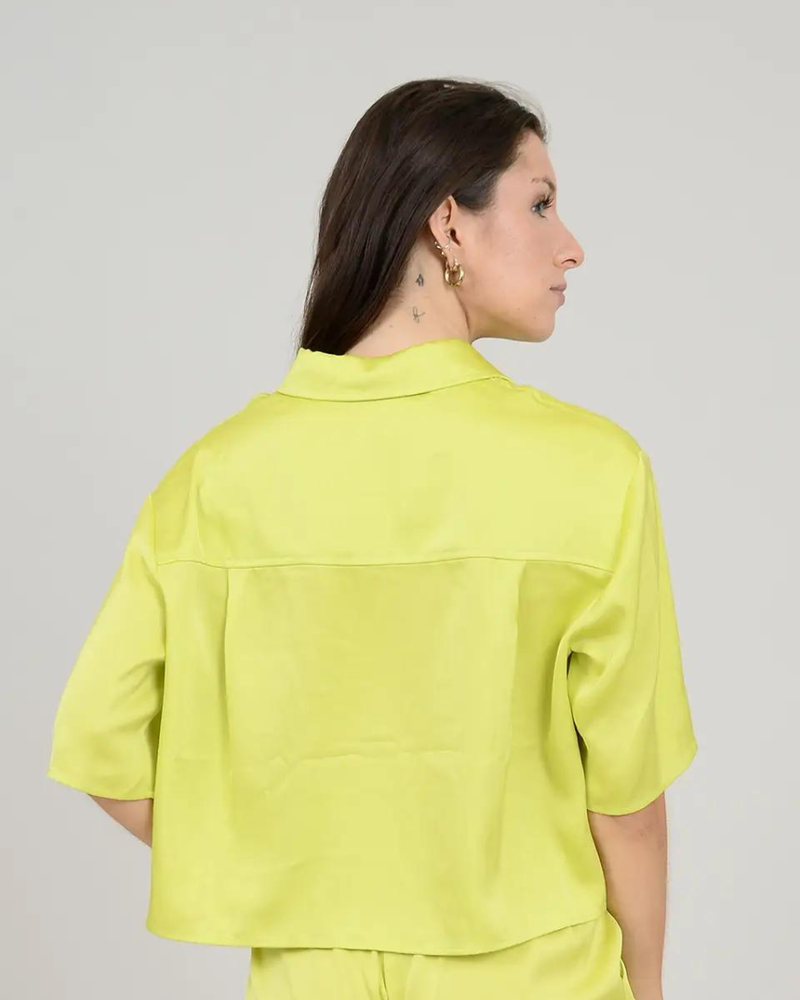 RD Style RD Style ‘Suzy’ Short Sleeve Satin Top