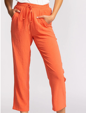 Pink Martini Collection Orange 'Crawford' Pants