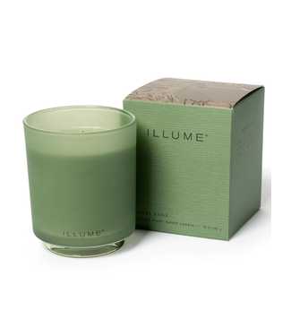 Illume Candles Illume Small Crackle Glass Candle In Balsam & Cedar