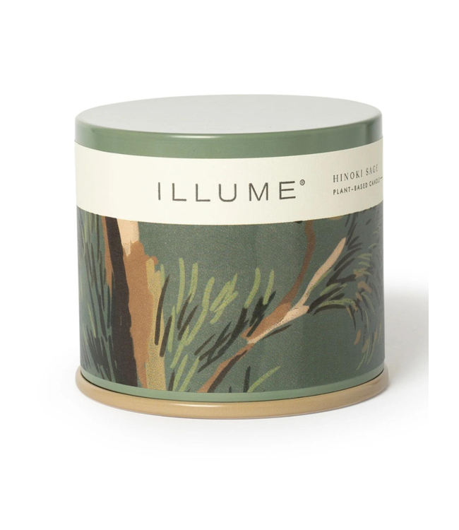 Illume Vanity Tin in Hinoki Sage