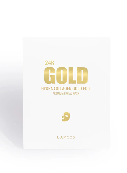 Lapcos 24k Gold Foil Premium Face Mask