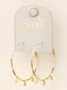 Scout Curated Wears Scout Chromacolor Miyuki Large Hoop - Neutral Multi/Gold