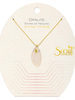 Scout Curated Wears Scout Organic Stone Necklace - Opalite/Gold - Stone of Healing