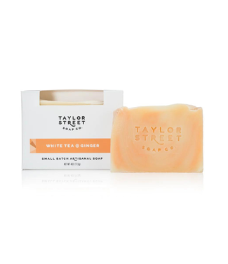 Taylor Street Soap Co. White Tea + Ginger Soap Bar (4 oz) **FINAL SALE**