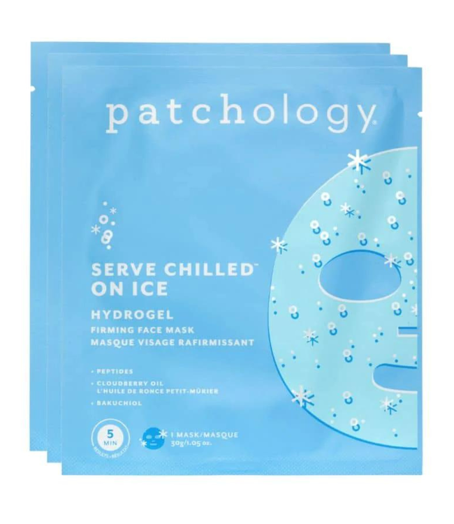 Patchology Serve Chilled On Ice Firming Hydrogel Sheet Mask