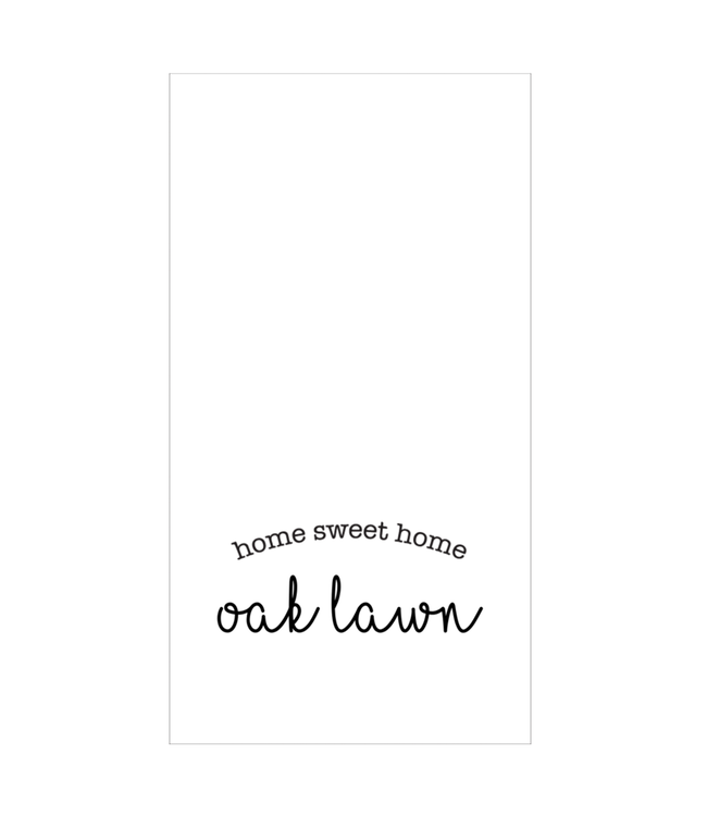 Rustic Marlin ‘Home Sweet Home' Tea Towel | Oak Lawn