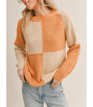 Perfect Taupe Waffle Knit Sweater *ALL SALES FINAL* – Humble & Kind Boutique