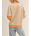 Sage 'Joni' Color Block Sweater **FINAL SALE**