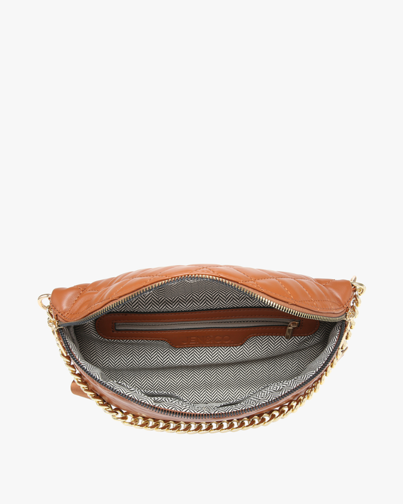 Jen & Co. Jen & Co. 'Sylvie' Quilted Belt Bag w/ Chain Strap