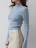 Crescent Crescent Ice Blue 'Erika' Sweater Top