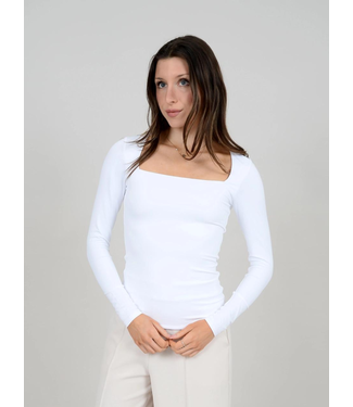 Second Skin White 'Stacy' Top