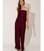 Gilli 'Holiday Cheer' Pleated Jumpsuit **FINAL SALE**