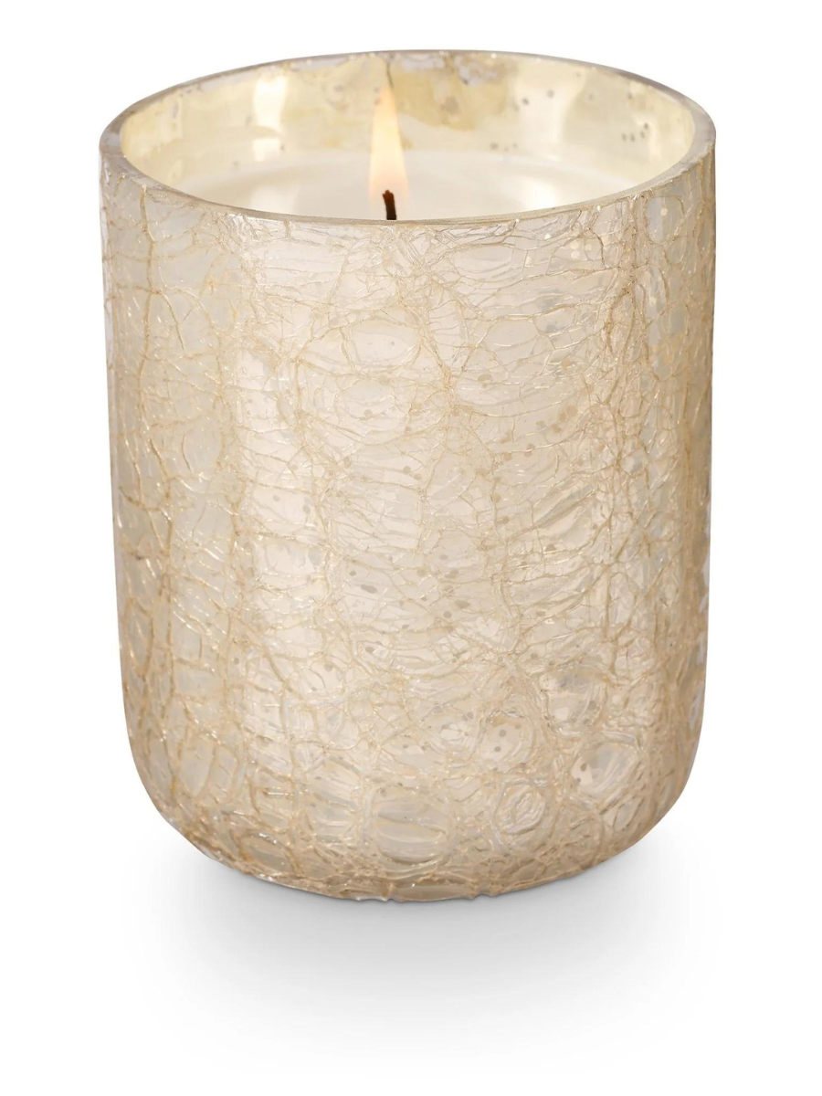 Illume Candles Illume Small Crackle Glass Candle In Balsam & Cedar