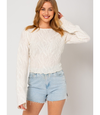 Gilli 'In First Lace' Top