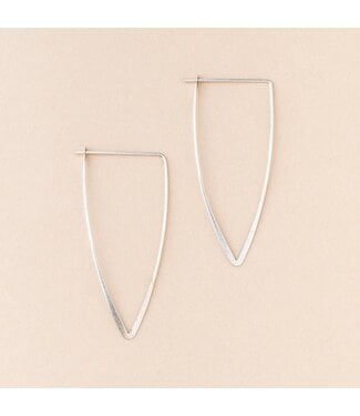 Scout Curated Wears Refined Earring Collection | Galaxy Triangle (More Colors)