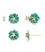 Scout Sparkle & Shine Small Enamel Flower Earrings