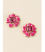 Scout Curated Wears Sparkle & Shine Small Enamel Flower Earrings (More Colors)