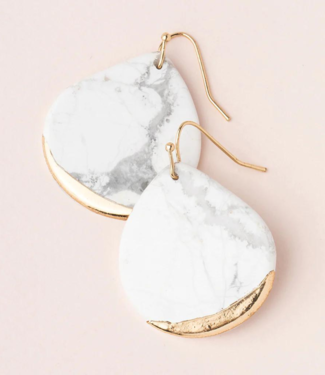 Scout Curated Wears Stone Dipped Teardrop Earrings | Gold (More Colors)