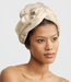 Kitsch Satin-Wrapped Hair Towel | Champagne